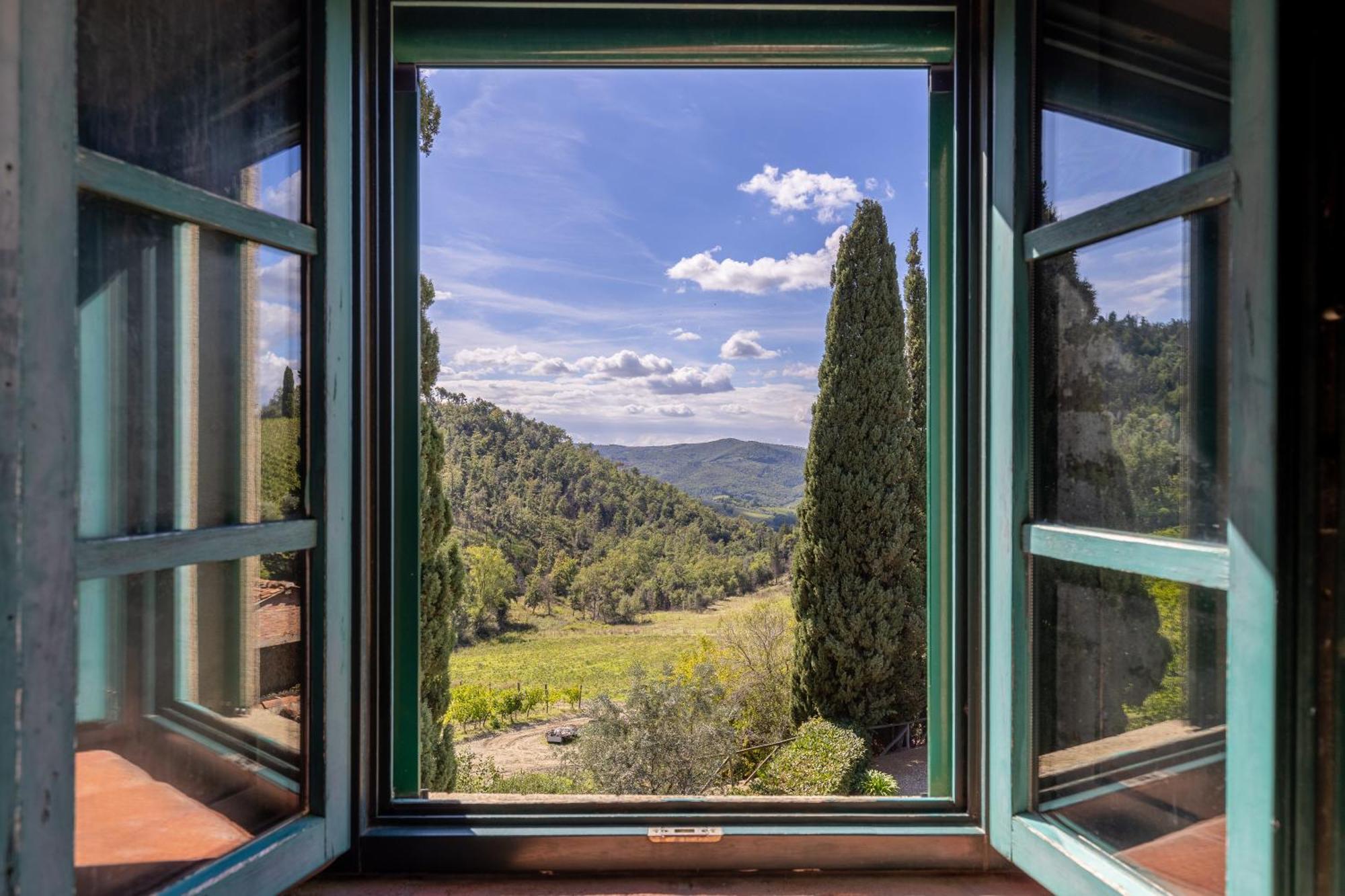 Casa Marina Daire Greve in Chianti Dış mekan fotoğraf